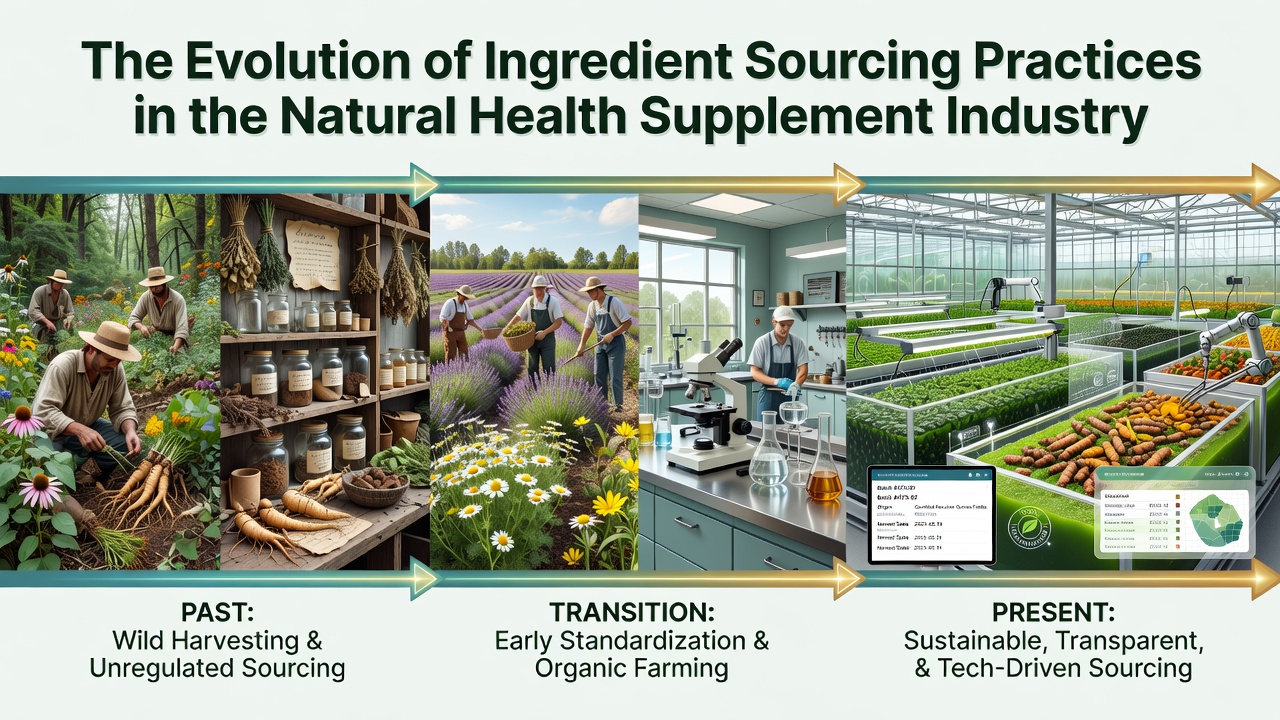 The Evolution of Ingredient Sourcing Practices in the Natural Health Supplement Industry